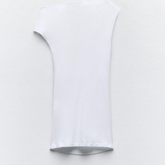 ZARA DELICATE DRAPED SKIRT SIZE M 0858/153/250 - Picture 6 of 8